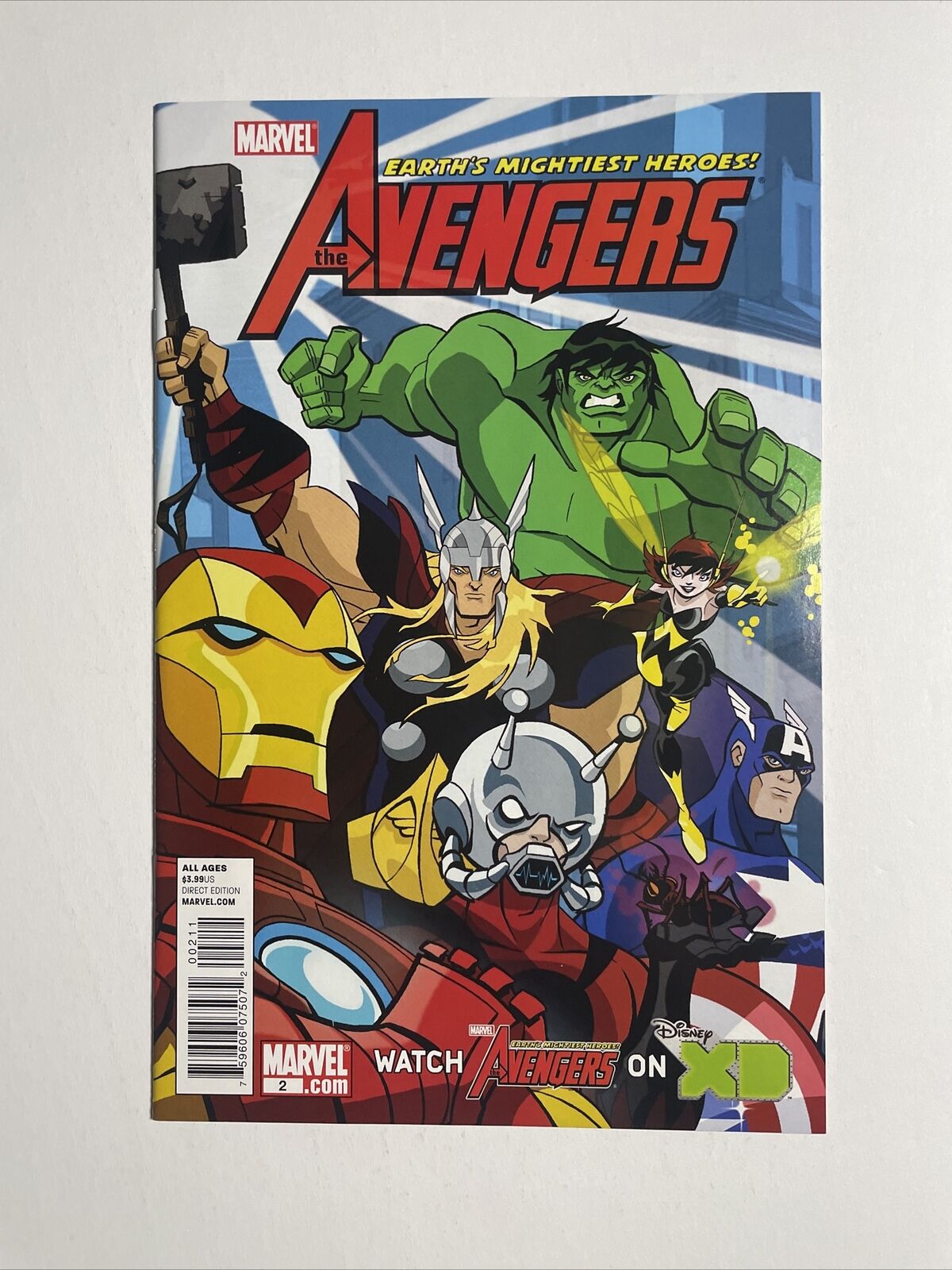 Avengers: Earth’s Mightiest Heros #2 (2011) 9.4 NM Marvel High Grade Comic Book