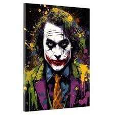 Quadro moderno stampa su tela Joker Abstract Style canvas