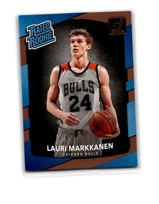 2017-18 Panini Donruss Lauri Markkanen #159 Rated Rookie 2017-18 Panini Donruss Lauri Markkanen #159 Rated Rookie