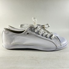 Dunlop Original Green Flash Shoe Co Micro Lo Pro Shoes White Size 8 NEW