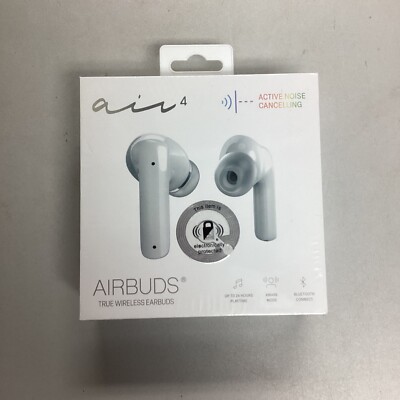 Airbuds Air4 True Wireless Earbuds and Charging Case w/ Active Noise Cancelling