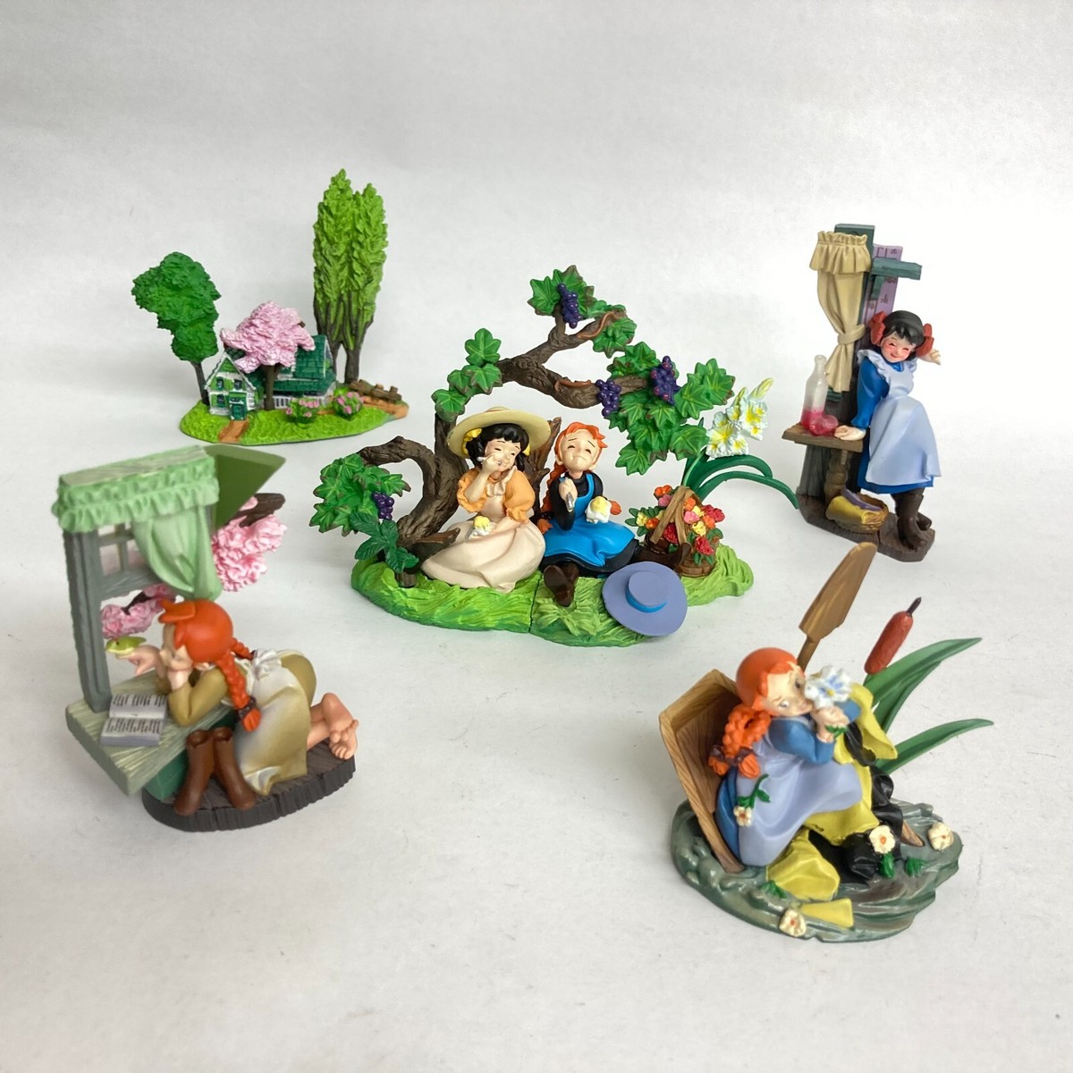Anne of Green Gables Mini Vignette Collection Figure Set of 6