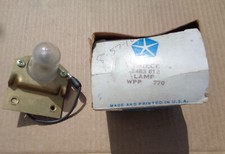 Nos 1965 66 Chrysler Plymouth Rear License Plate Light Assembly