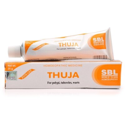 SBL Thuja Homeopathic Cream 25g Ointment | Fast Shipping