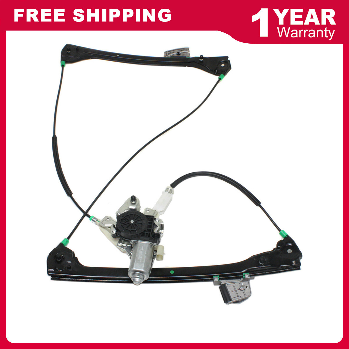 Front Right Window Regulator (No Motor) For BMW E46 323Ci/325Ci/328Ci/330Ci/M3 Coupe