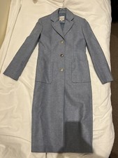 Celine 100% Cashmere Long Coat Women Ladies Size 38