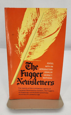 The Fugger Newsletter ~1970 MMP~ Matthews Secret Renaissance Bankers Augsburg