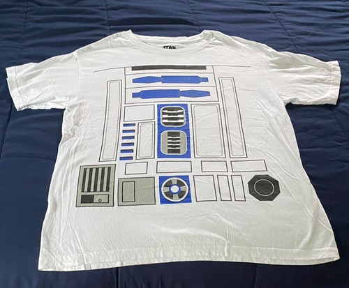 Boy's X-Large Star Wars Lucas Film Mad Engine R2D2 T-Shirt