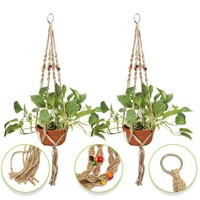 Indoor & Outdoor Decorative Flower & Plant Round & Square Pot Handmade Hanger... on sale Indoor & Outdoor Decorative Flower & Plant Round & Square Pot Handmade Hanger... on sale