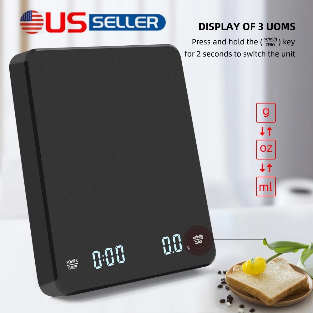 Digital Kitchen Scale Drip Coffee Scale with Timer, New,Smart scale kitchen-image