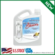 Wet & Forget Shower Cleaner Requires No Scrubbing, Vanilla, 64 Ounce (Pack of 1)