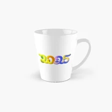 HAPPY NEW YEAR 2025 STICKERS Tall Mug , Gift For Family