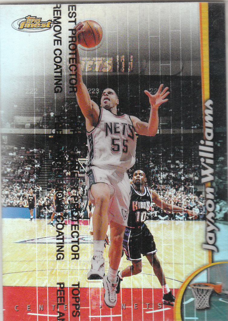 スポーツ選手 TOPPS FINEST PROTECTOR JASON WILLIAMS 1998-99 Topps