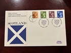 United Kingdom 1980 - Elizabeth II Scotland FDC 10, 12, 13 1/2, 15p stamps Edinb