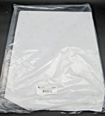 Pack of 10 Dacasso P1010 Leather 17x14 Black Conference Table Pad Felt Back *NEW