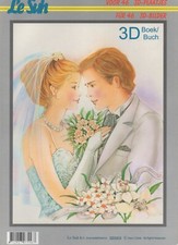 Le Suh 3D Decoupage Book A4 - Book Of 46 Wedding Designs Cardmaking - 320003