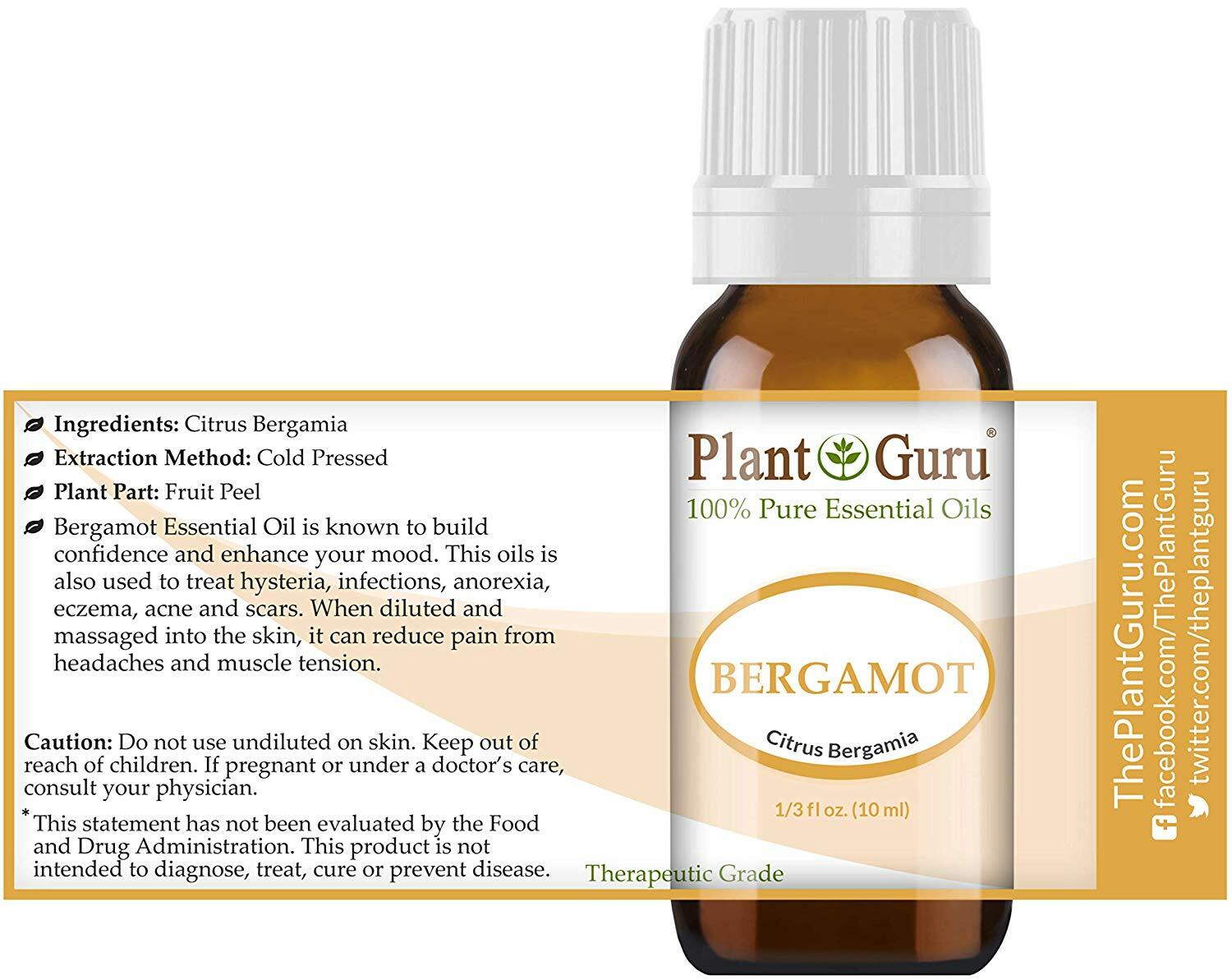 Weight Loss Essential Oil Set Gift Kit 6 - 10 ml Therapeutic Grade 100% Pure Lot