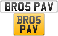 BR05 PAV BRO PAV BRUV PAVEL PAVAS PAVACE PAVIN PRIVATE REGISTRATION NUMBER PLATE