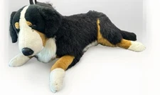 Vintage E&J Classic Or Douglas Plush Bernese Mountain Dog Jumbo 40” Solid Laying
