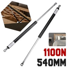 2pcs 1100N 540mm Gas Struts Piston Replacement For Ottoman Bed Lift Up Support