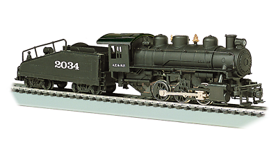 Bachmann 50609 HO Scale 0-6-0 Steam Locomotive with Smoke Santa Fe