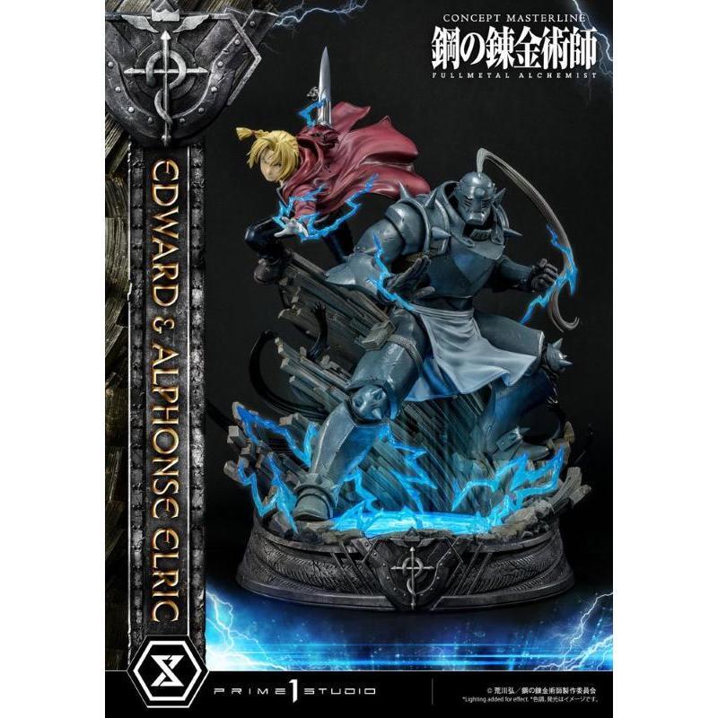 Fullmetal Alchemist Statua 1/6 Edward & Alphonse Elric 56 cm PRIME 1 STUDIO