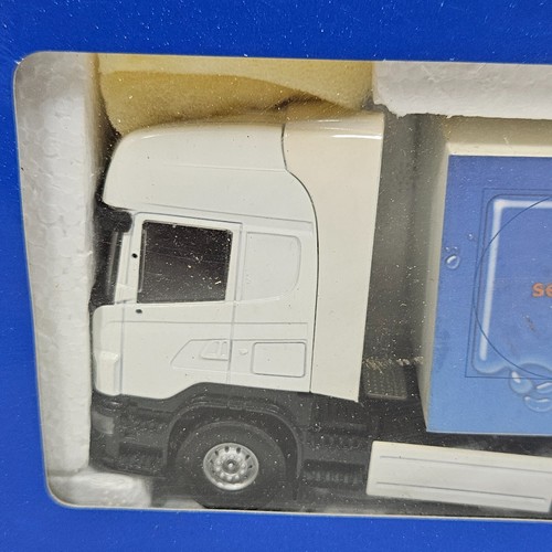 Joal CSE Scania Truck With Trailer Euro Resin 1:50 Scale diecast Lorry Boxed - Picture 2 of 11