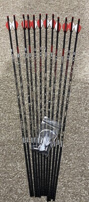 NEW CARBON EXPRESS MAXIMA RED CNTR BULK 400 12PK WITH INSERTS RED/WHITE