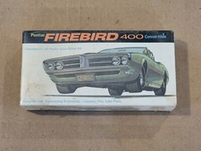 Original Issue Palmer Plastics 1969 Firebird 400 Convertible Model Kit B52
