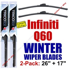 WINTER Wipers 2pk Super-Premium fit 2014+ Infiniti Q60 - 35260/170