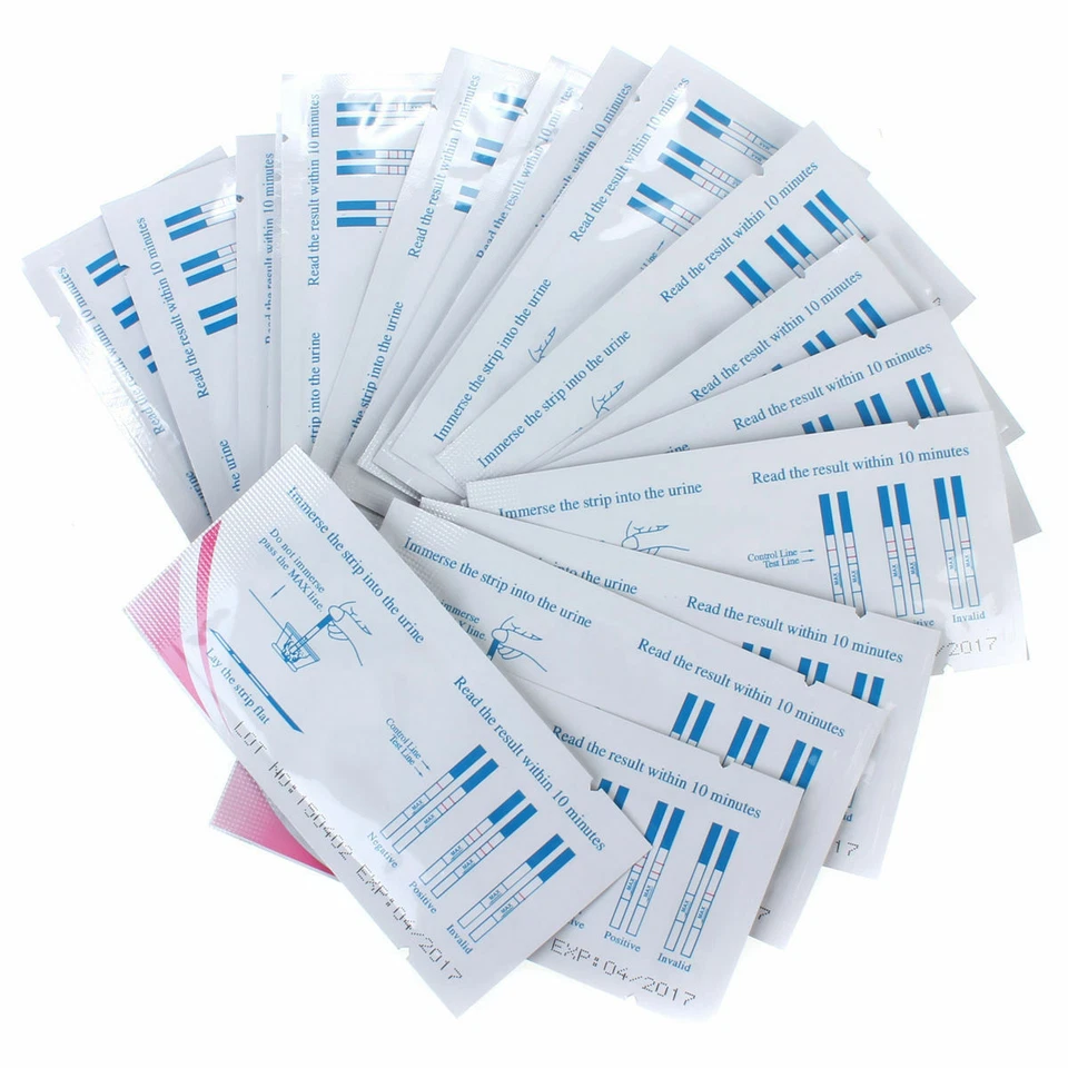 Ultra Early Pregnancy/Ovulation LH Test Strips/Mixed Fertility Packs Urine Test - Image 2 of 4