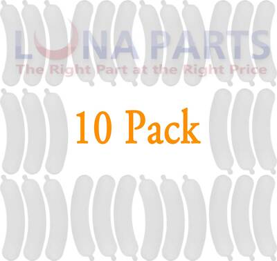 10 Pack WP285744 for Whirlpool Kenmore Washer Washing Machine Base Pads 285744
