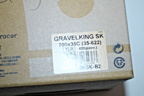 2024 Panaracer GravelKing SK Tire 700x35c Black Semi-Knobby TLR Free Shipping :) - Picture 6 of 8