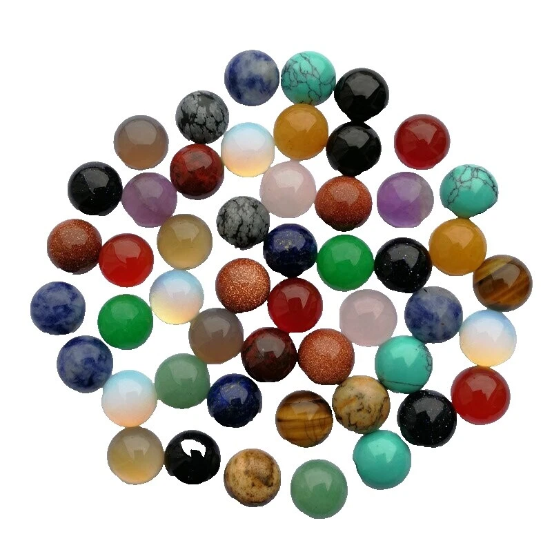 Cabujones Fabricación de Joyas de piedra Multicolor