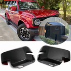 Carbon Exterior Side Mirror Covers For Ford Bronco Raptor Outer Banks 2021 2022+