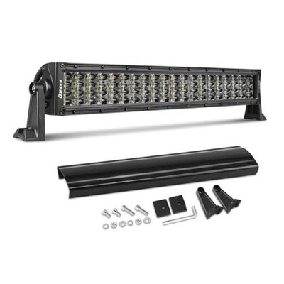 20 Inch LED Light Bar,  Quad Row 320W LED Driving Light Spot Flood 20 inch