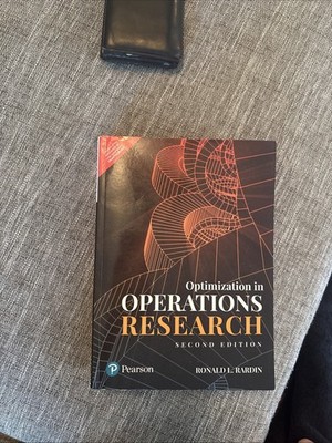 Optimization in Operations Research by Ronald Rardin (2016, Hardcover)