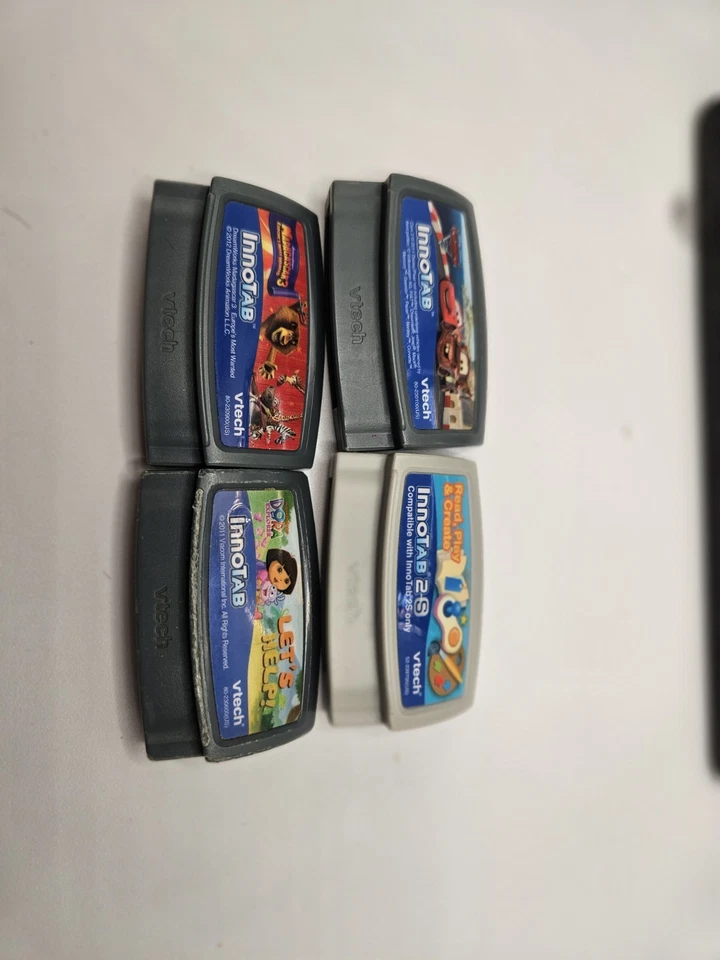 VTech InnoTab 2s Learning Tablet w/ 4 Games: Dora, Cars 2 *Tested Working - Image 3 of 3