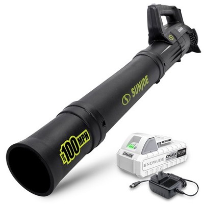 Sun Joe 24 Volt IONMAX Jet Blower Cordless Compact Turbine w/ Battery (Open Box)