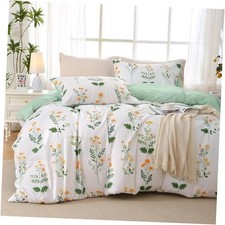 Duvet Cover Queen Size, Queen 90"x90" 05 - Honeysuckle White No Comforter