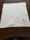 Vintage Italian NAPKINS 6 @ 15" ~ Embroidered w/Reticella Insert on one Corner — photo 3