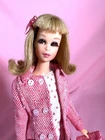 Vintage 1966 Blonde Bendable Leg Francie Doll #1130 W/ Shopping spree Outfit