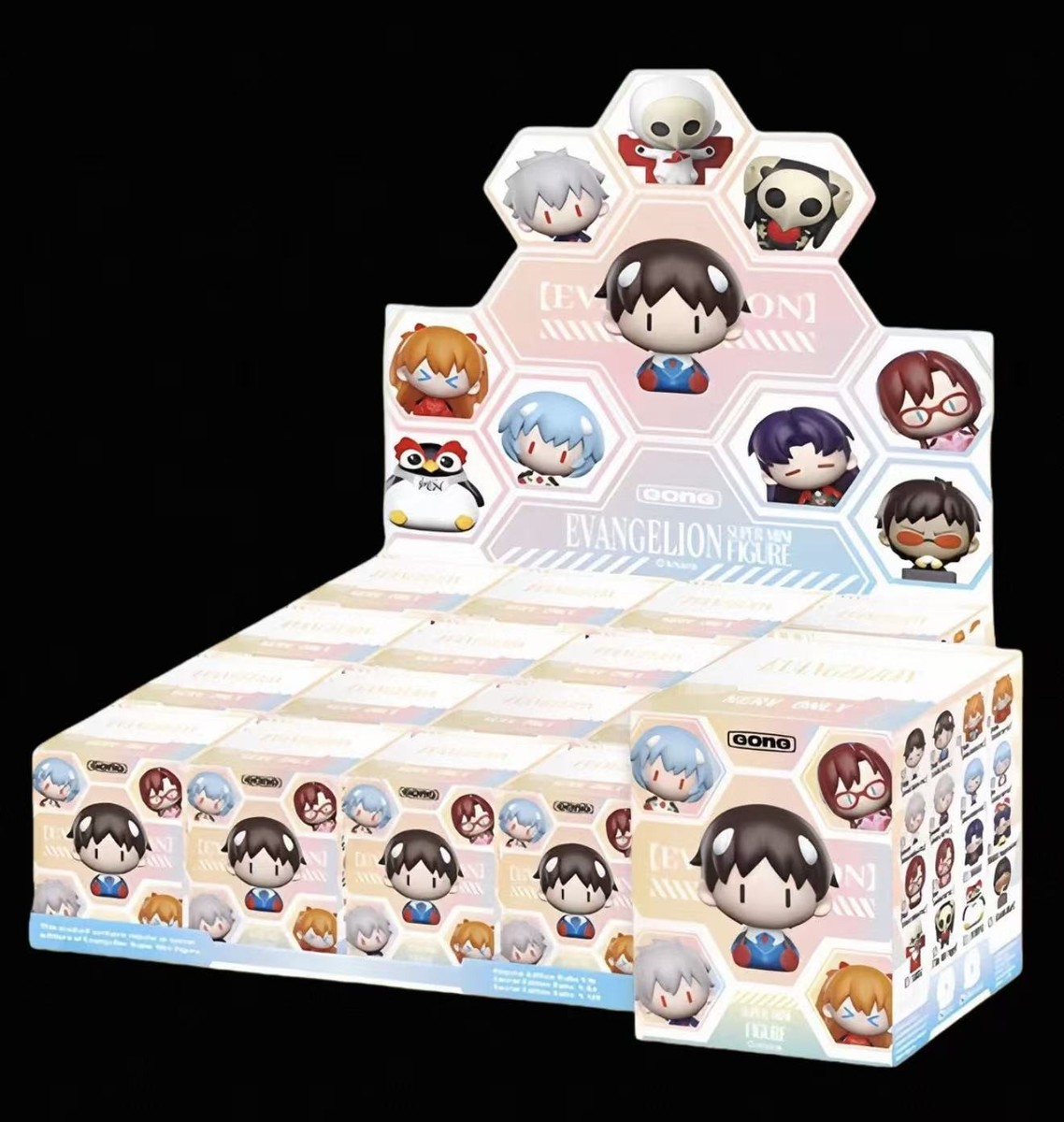 POPMART×GONG EVA パイロットシリーズ フィギュア1BOX(6個) POP MART x GONG Evangelion Super Mini Figures Land at NERV – Sunny