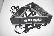 EZ Breezy Portable Fan Bag Black Netting w Hooks Carry Box Fan Holder Storage