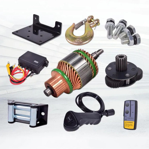 Electric Winch 12V/24V Vehicle-mounted Small Crane Winch for Off-road Vehicles - Picture 2 of 20