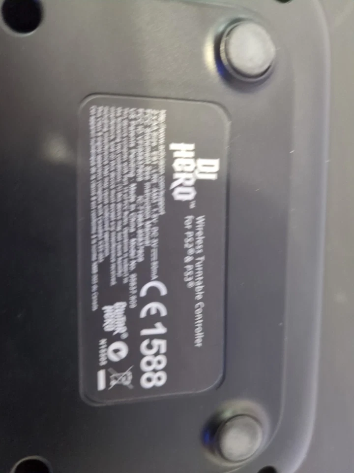 PlayStation DJ Hero Turntable Controller for PS2 or PS3 Untested No Dongle - Image 4 of 4