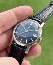 Omega Seamaster Black Crosshair Dial 1964 Hand Winding Steel Vintage Used Watch