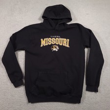 Missouri Tigers Hoodie Mens Medium NCAA College Basketball Pullover Sweatshirt