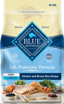 Blue Buffalo Life Protection Formula Chicken and Brown Rice Puppy Dry Dog Food