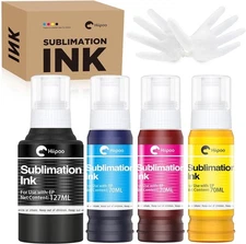 Hiipoo 500ML Sublimation Ink Refill compatible with ET2400 ET2720 ET2760 ET2750